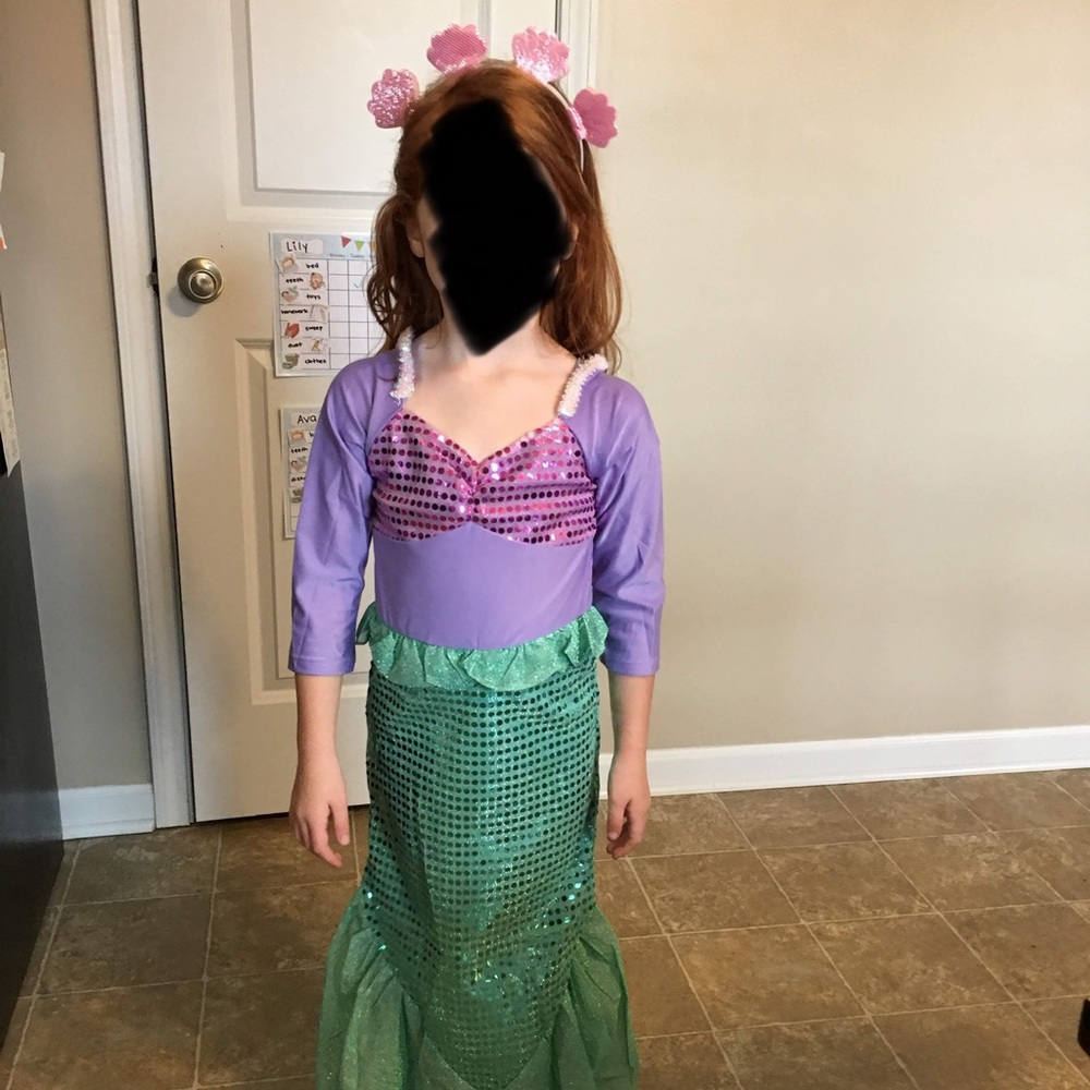 Little Mermaid Costume- youth size